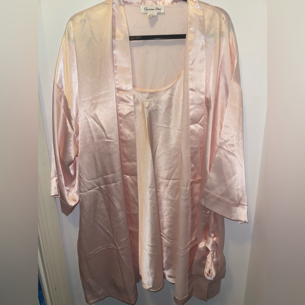 Christian Dior night gown and robe